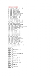 ​成语字谜和答案(字谜和答案 一个字)