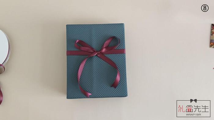 礼物丝带蝴蝶结的简单系法