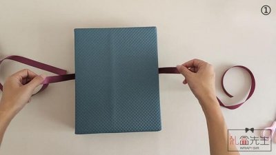 ​礼物丝带蝴蝶结的简单系法