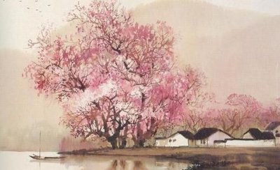 ​春天来桃花源感受世外桃源