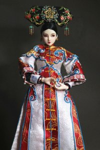 绝美的古装娃娃