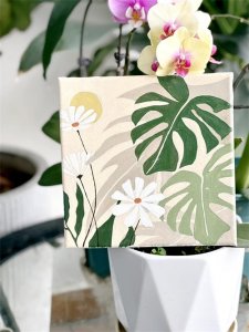 ​超级简单的丙烯画，新手小白1分钟学会，简单易学，快收藏