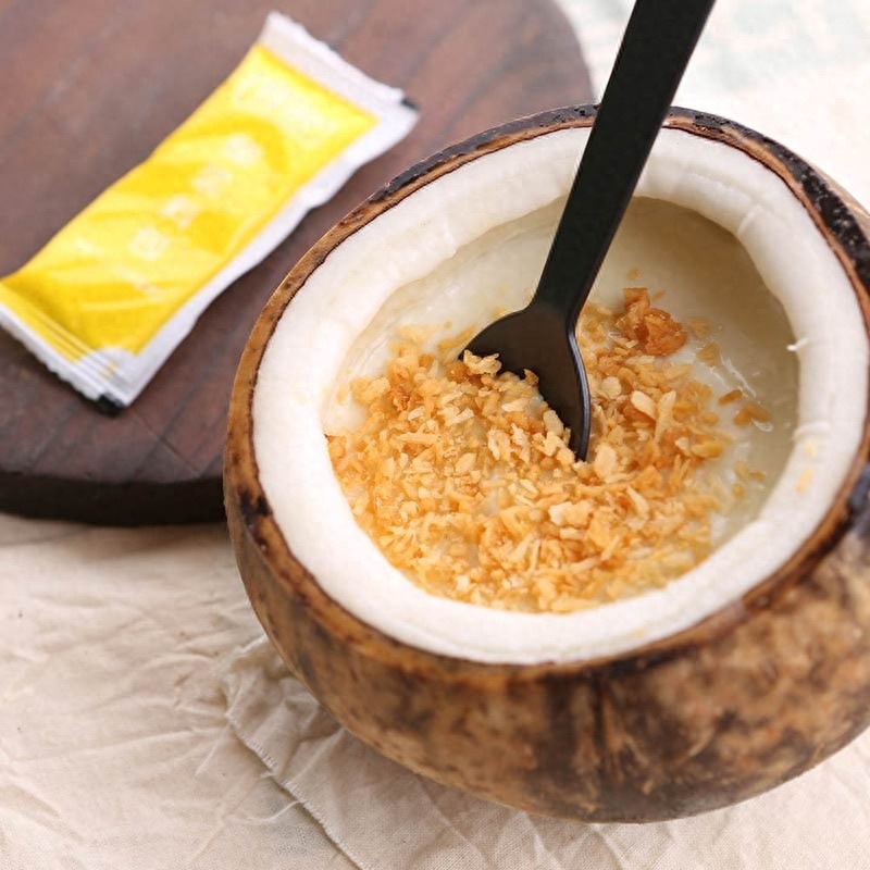 秋季燥热没胃口?不妨尝尝海滨味道椰子冻