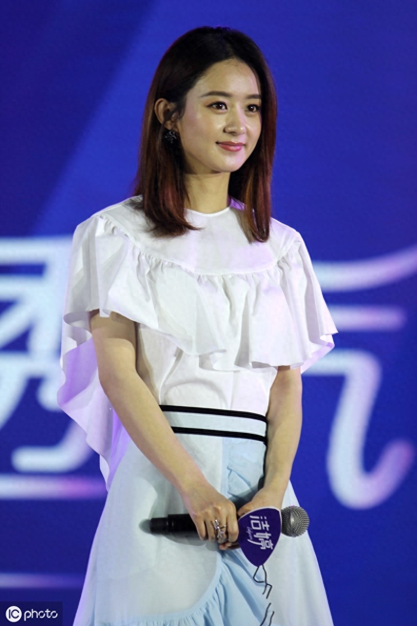 赵丽颖,最美的10张照片欣赏,皮肤白皙,气质优雅