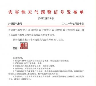 ​热化了！这个县发出四川第一个高温红色预警信号