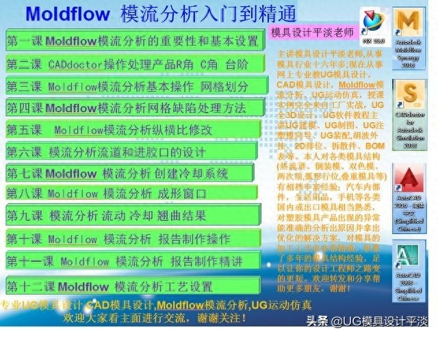 Moldflow模流分析全套教程