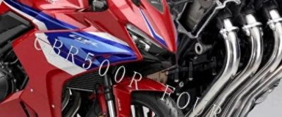 ​本田全新四缸CBR500R跑车曝光