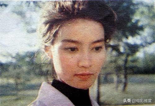 一组潘虹的老照片，年轻时美貌如花，好像一幅画