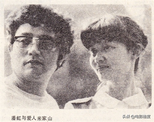 一组潘虹的老照片，年轻时美貌如花，好像一幅画