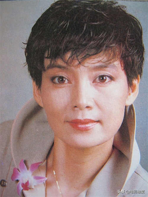 一组潘虹的老照片，年轻时美貌如花，好像一幅画
