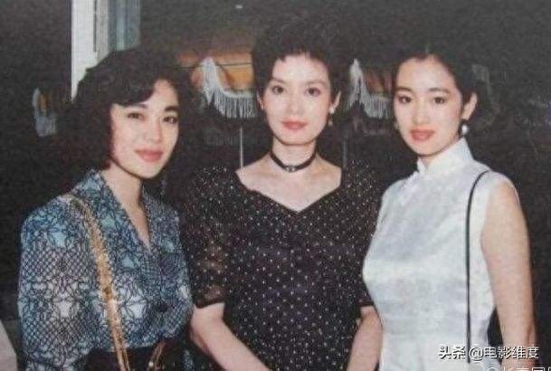 一组潘虹的老照片，年轻时美貌如花，好像一幅画